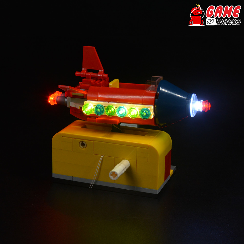 Light kit for Space Rocket Ride 40335