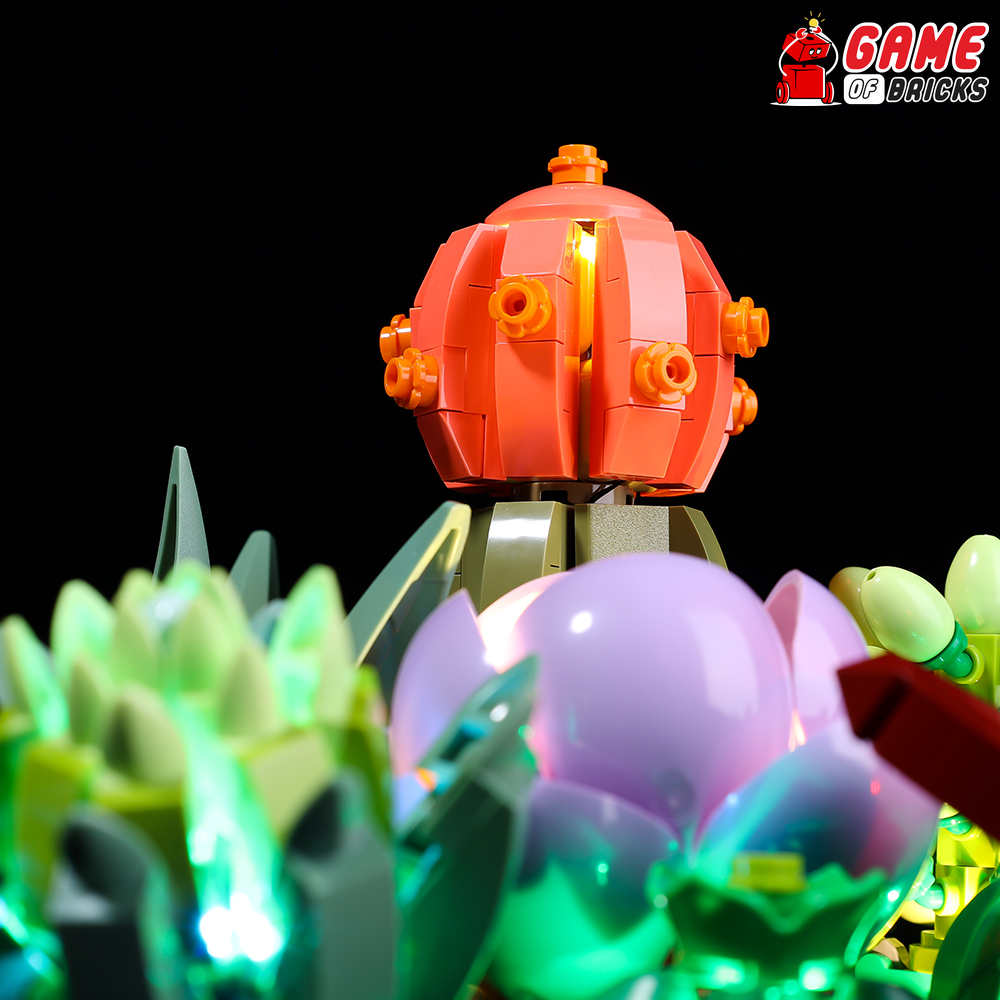 lego succulents 10309 plant decor building kit LEGO® Succulents 10309 Light Kit