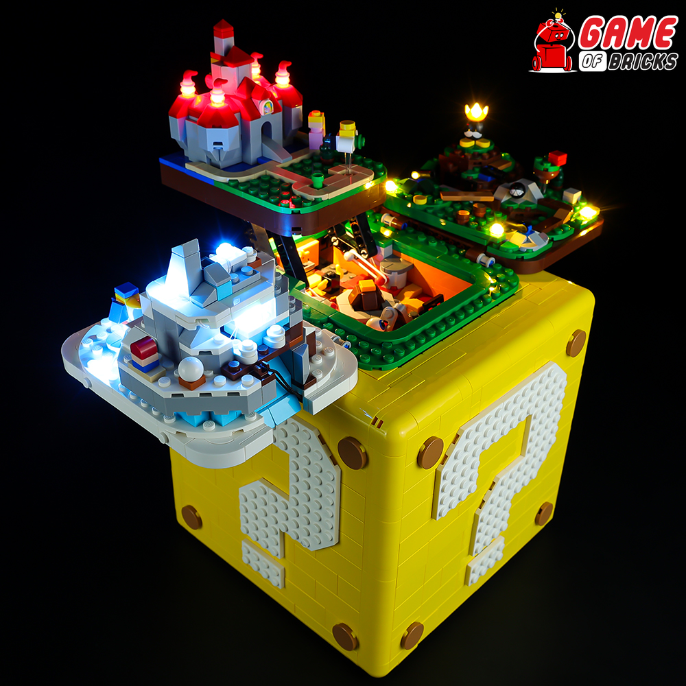  LEGO Super Mario 64 Question Mark Block 71395, 3D