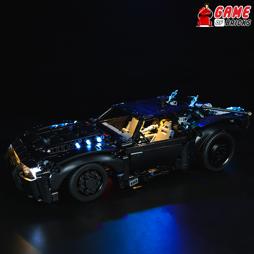 Light Kit for The Batman - Batmobile 42127 Classic