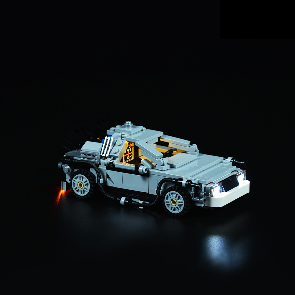 21103 LEGO The DeLorean Time Machine 21103 Light Kit– Game of Bricks USA