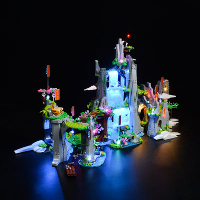 Light Kit for LEGO® The Legendary Flower Fruit Mountain 80024