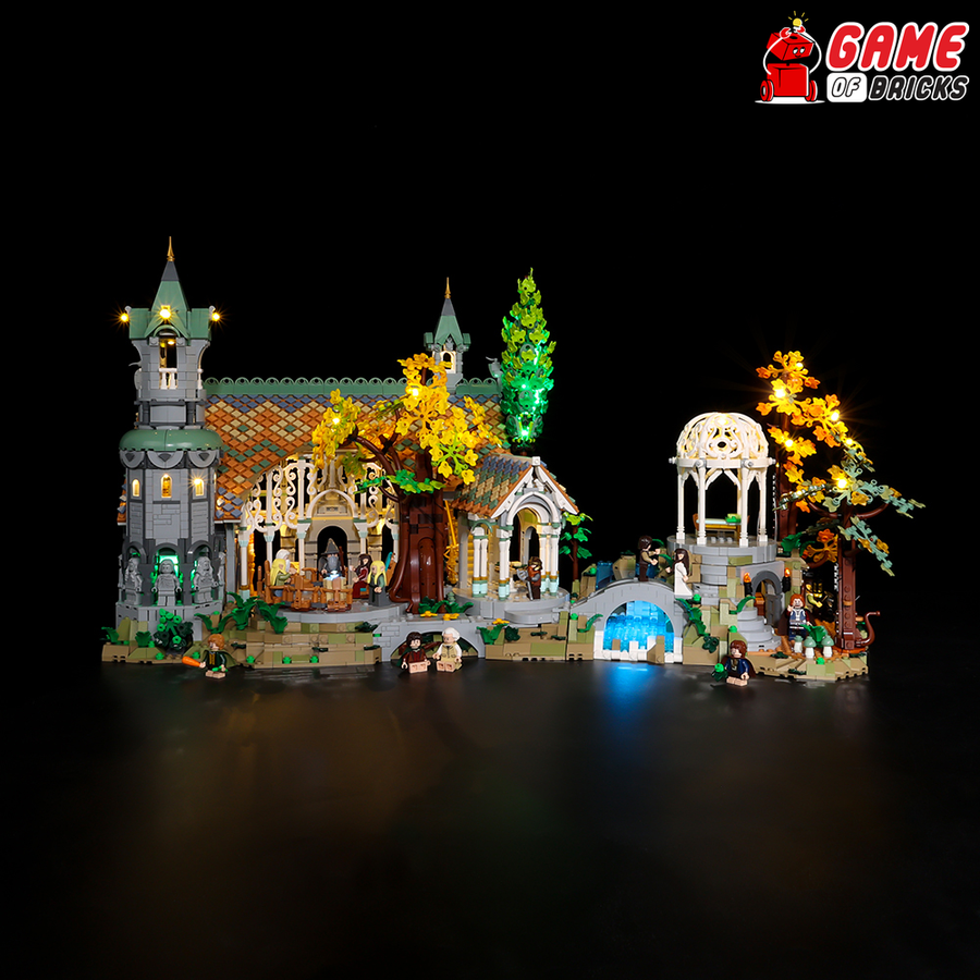 LEGO The Lord of the Rings: Rivendell 10316 Light Kit – Game of Bricks