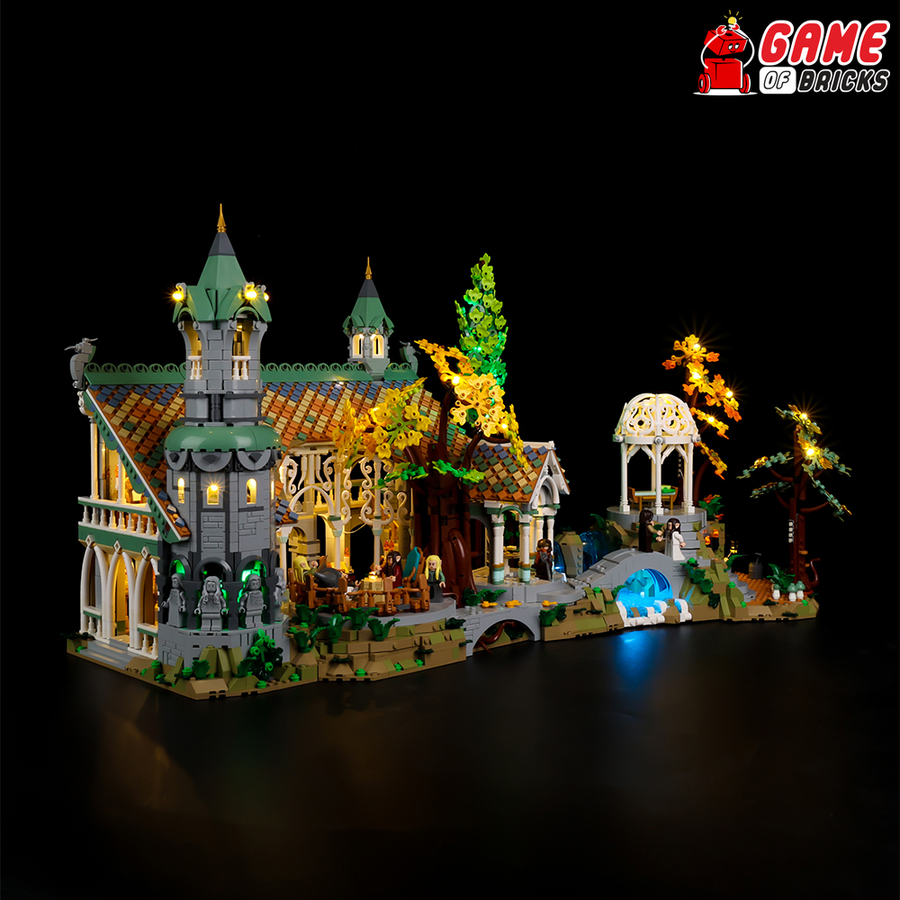 LEGO The Lord of the Rings: Rivendell 10316 Light Kit – Game of Bricks