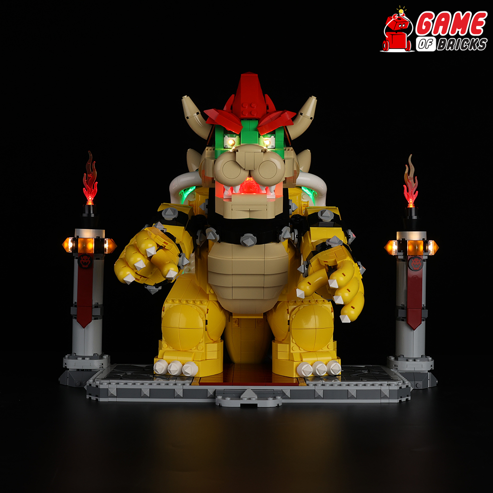 See new LEGO Super Mario 71411 The Mighty Bowser in action