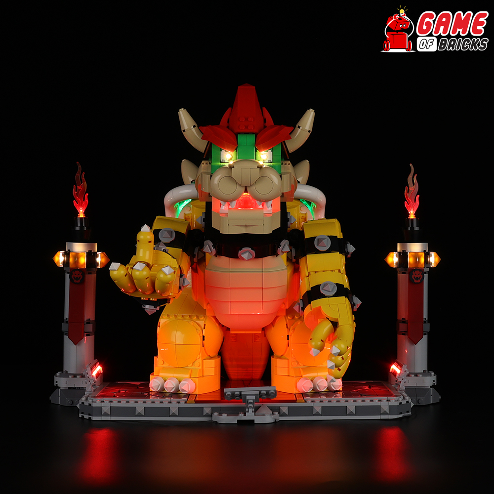 Light Kit for The Mighty Bowser 71411 - Main Image