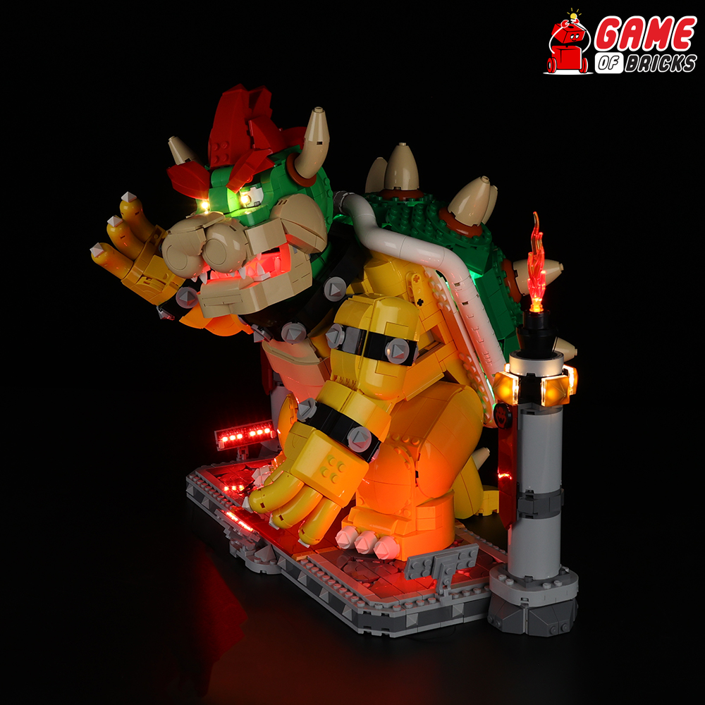 Light Kit for The Mighty Bowser 71411