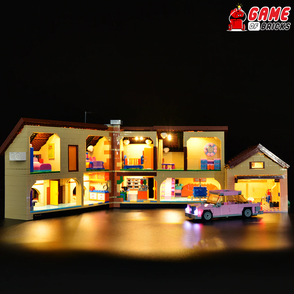 Lego The Simpsons House 71006 build and review 