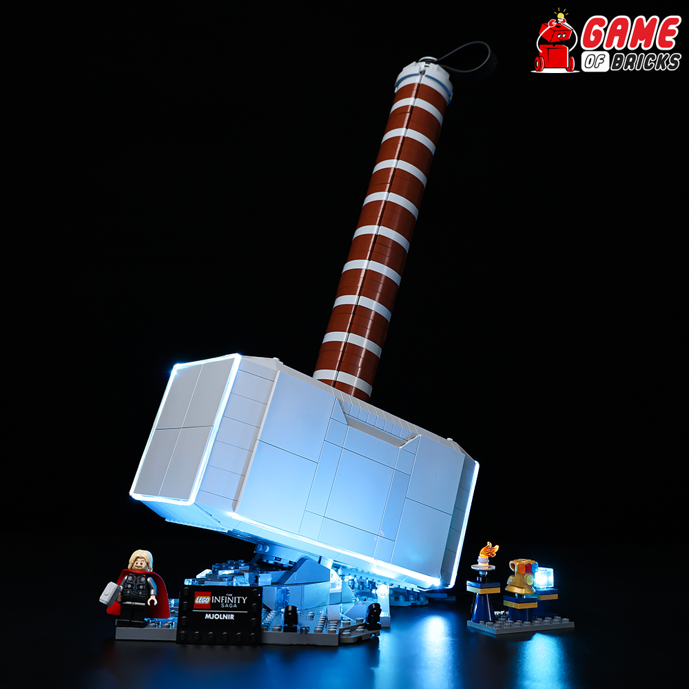 LEGO Thor s Hammer 76209 Light Kit Game Of Bricks USA LEGO Thor s Hammer 76209 Light Kit Game Of Bricks USA