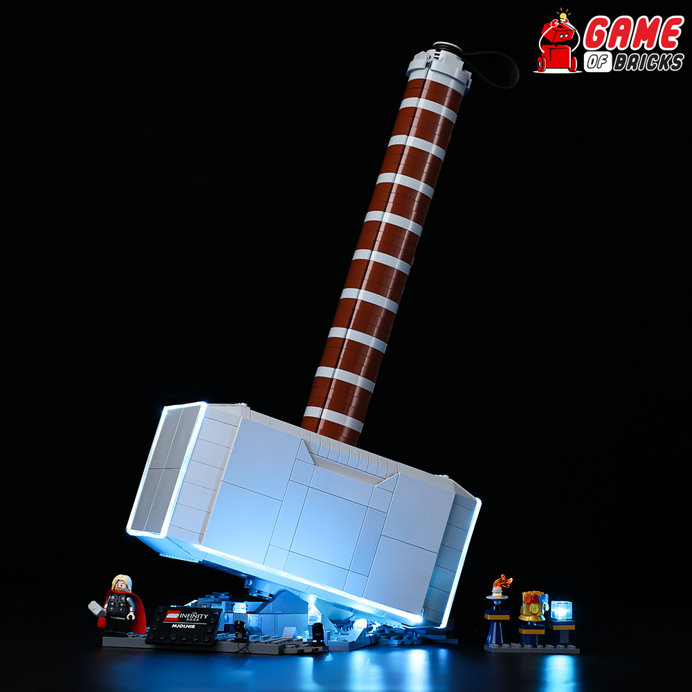 LEGO Thor s Hammer 76209 Light Kit Game Of Bricks USA LEGO Thor s Hammer 76209 Light Kit Game Of Bricks USA
