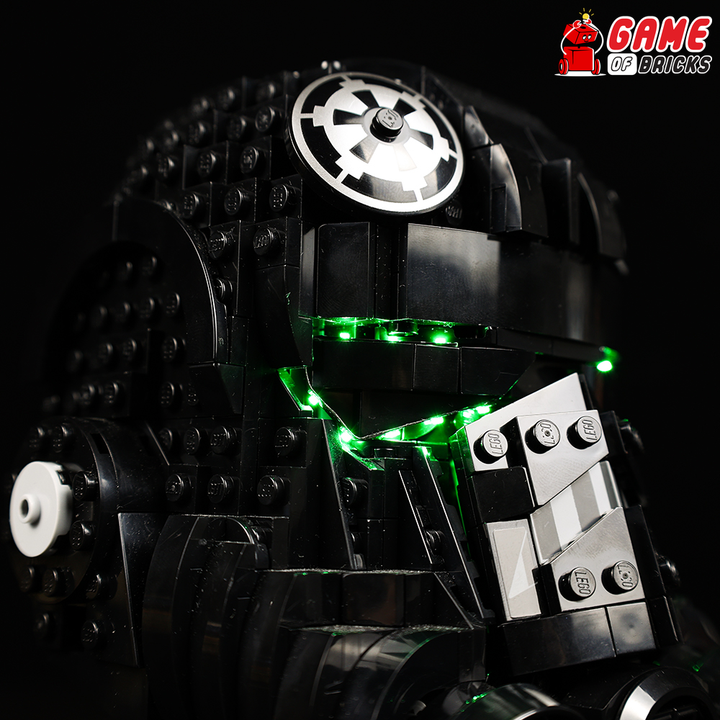 LEGO TIE Fighter Pilot Helmet 75274 Light Kit