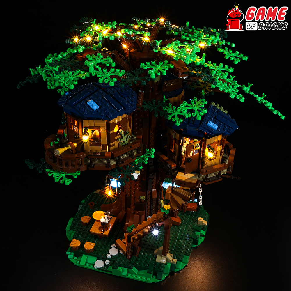 Lego best sale treehouse lights
