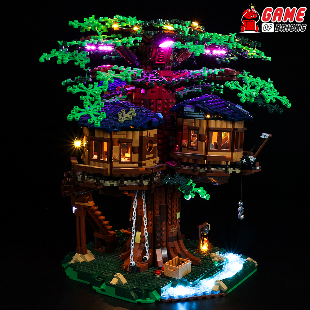 Light Kit for Tree House 21318 (Updated)