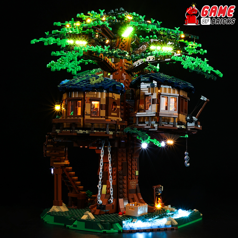 Light Kit for Tree House 21318 Updated