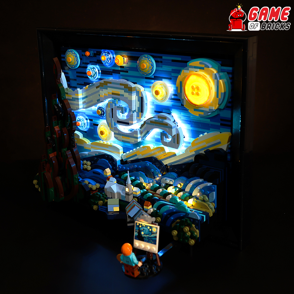 LEGO Vincent van Gogh - The Starry 21333 Light Kit