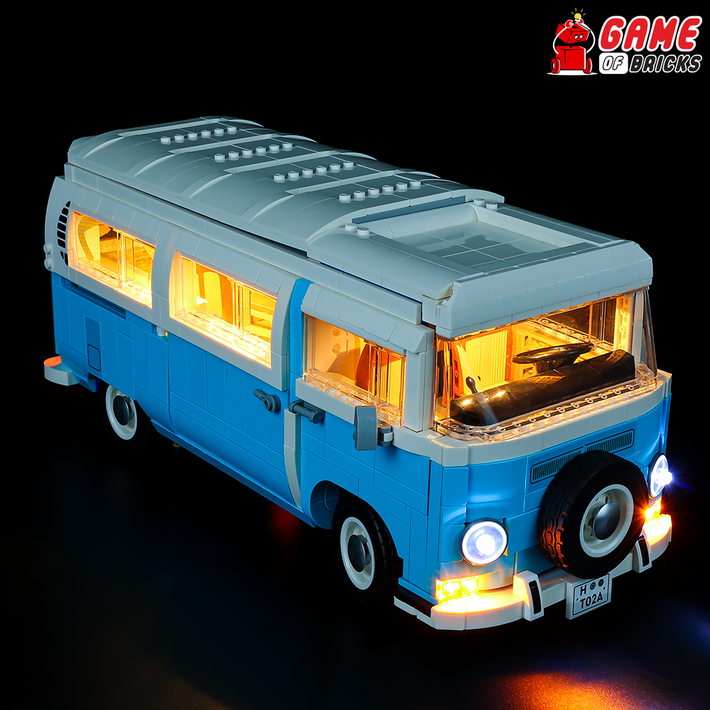 Vw Camper Van Lego Lego Blue Volkswagen Light Kit For Volkswagen