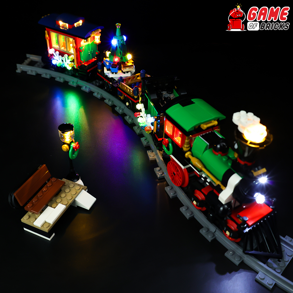 Definition samlet set kapitel LEGO Winter Holiday Train 10254 Light Kit