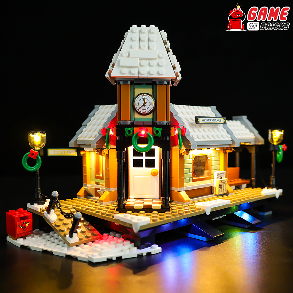 Lego creator winter village station shop