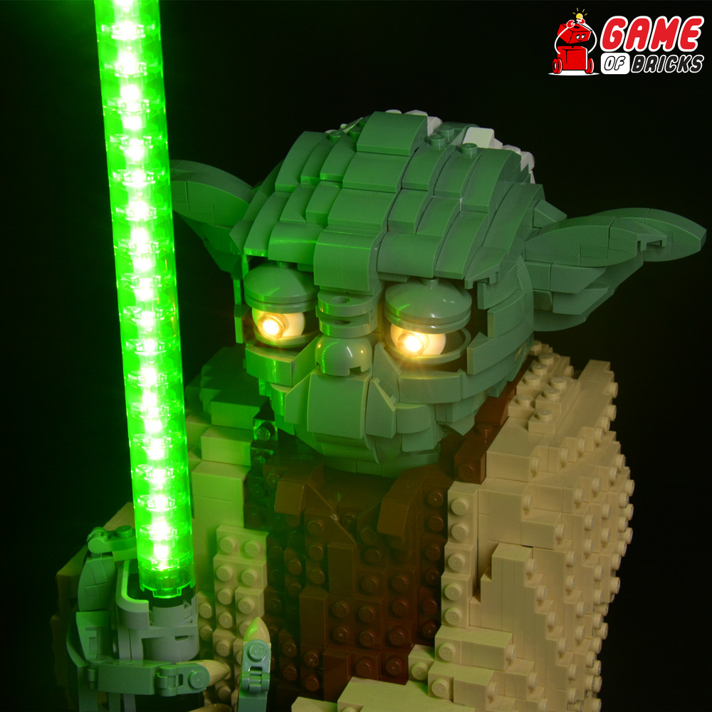 dialog Lad os gøre det Forfærde LEGO Yoda 75255 Light Kit